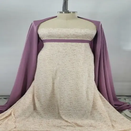 1 Yard Yellow Rayon Crinkle Crepon Apparel Fabric Soft & Airy, 50/52" Width {3}