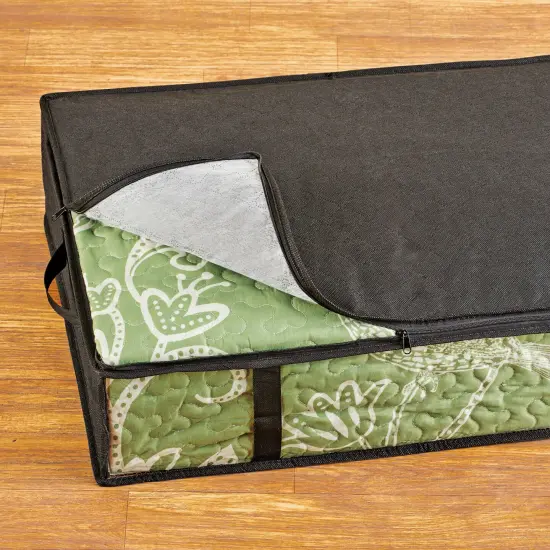 Collections Etc Zippered Storage Bag Organizers - Set of 3 {5}