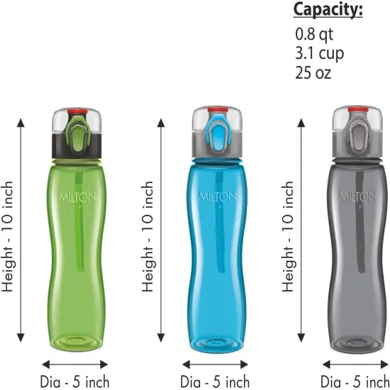 3 Pack 25 Oz Water Bottles - Multicolor {2}