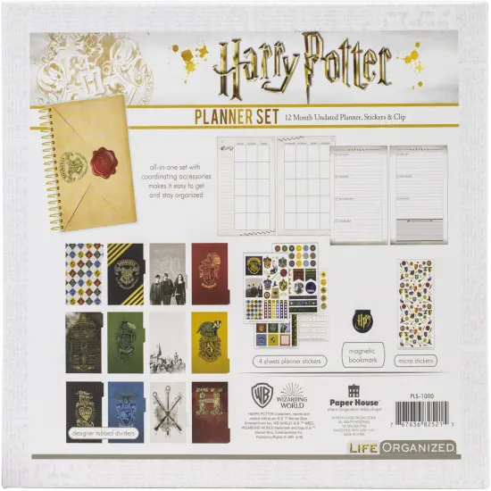 Paper House 12-Month Mini Planner Set-Harry Potter {2}