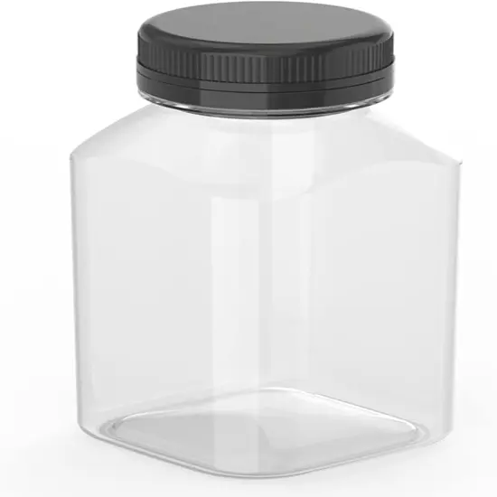 10 Pcs 8 Oz Plastic Juice Bottles Empty Clear Containers {2}