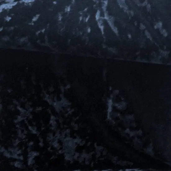 1 Yard Stretch Crushed Velvet Apparel Fabric, Cyber Blue Navy, 58/60" Wide, 90% Polyester 10% Spandex {1}