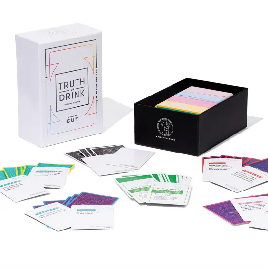 Collections Etc Truth or Drink Fun Card Game, 410 Questions {1}