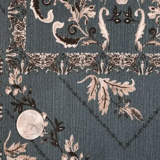 1 Yard Titan Rayon Crinkle Fabric Lightweight Apparel 50/52 Inch Width {3}