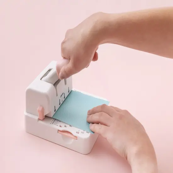 We R Disc Cinch Book Binding Tool-White/Pink {7}