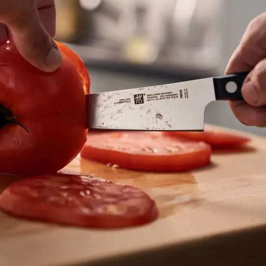 ZWILLING Gourmet 5.5-inch Fine Edge Prep Knife {7}