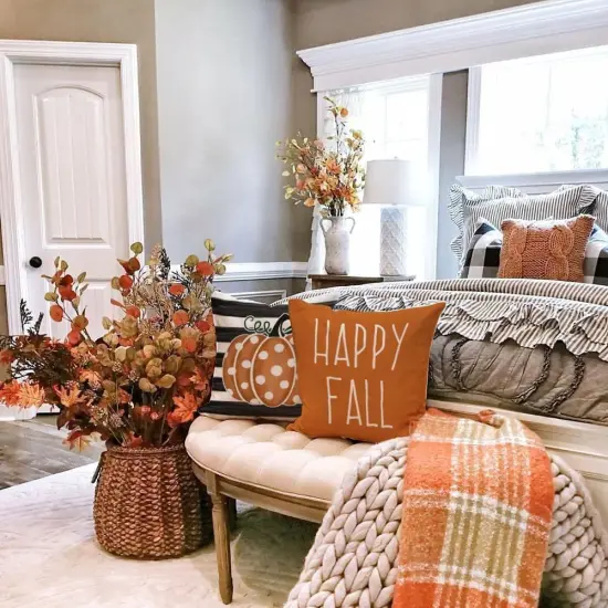 Happy Fall Pillow Covers {2}