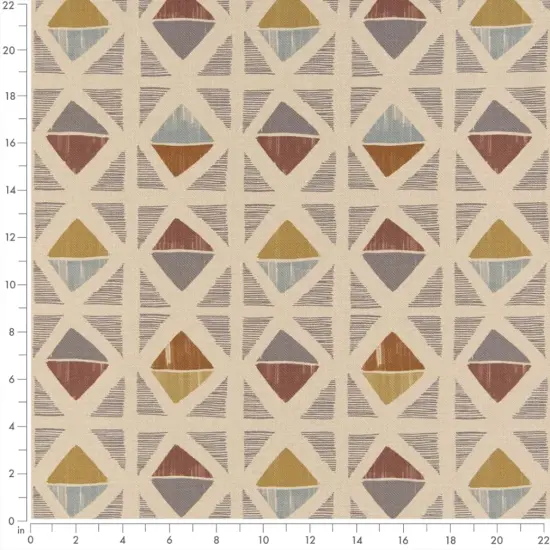 Upholstery Fabric - Orange & Rust,Red & Burgundy Abstract & Geometric,Global Upholstery Fabric 54 Inches" {3}