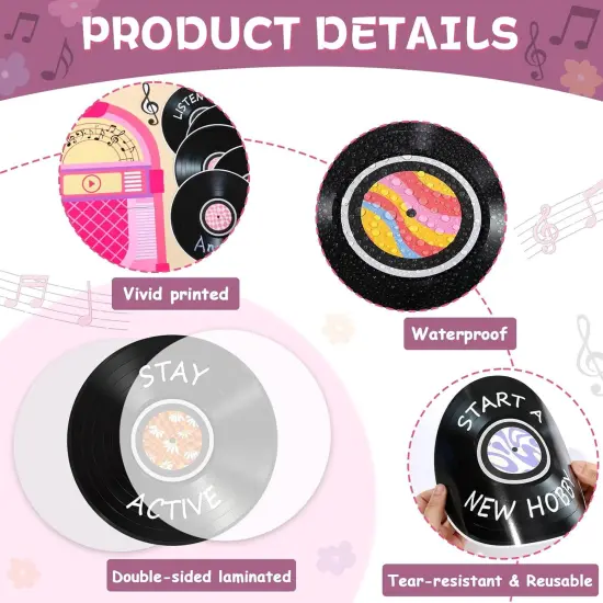 Vintage Record Bulletin Board Set {2}