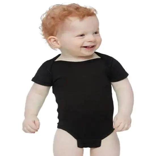 Rabbit Skins&reg; Everyday Infant Fine Jersey Bodysuit Navy {7}