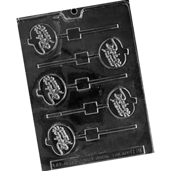 Trick Or Treat Pumpkin Lolly Chocolate Mold for Spooky Halloween Treats {5}