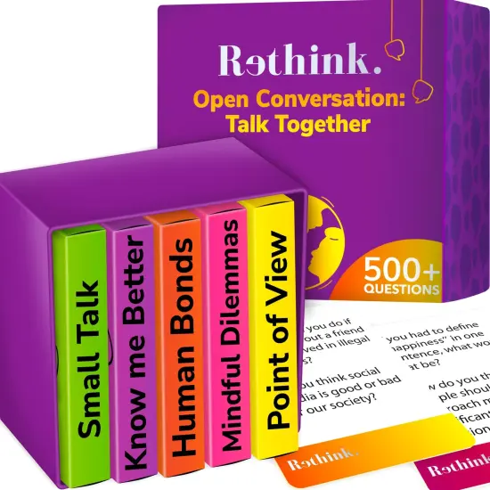 Rethink!: Conversation Starters Universal | 250 Cards {1}