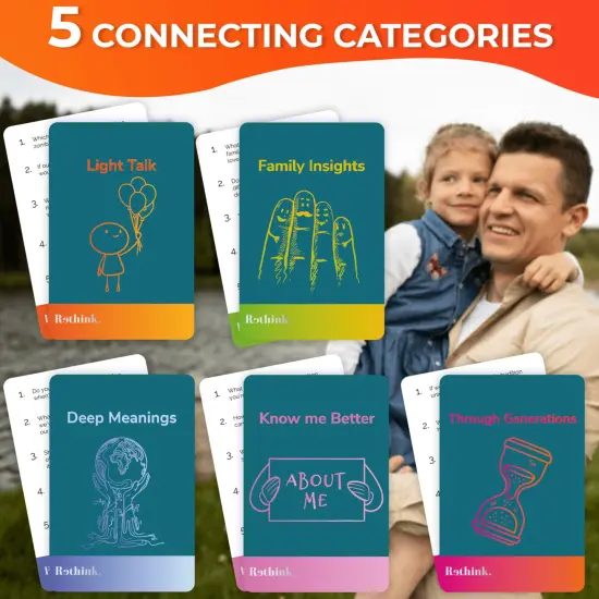 Rethink!: Conversation Starters for Family | 100 Cards {3}