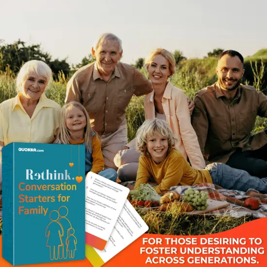 Rethink!: Conversation Starters for Family | 100 Cards {5}