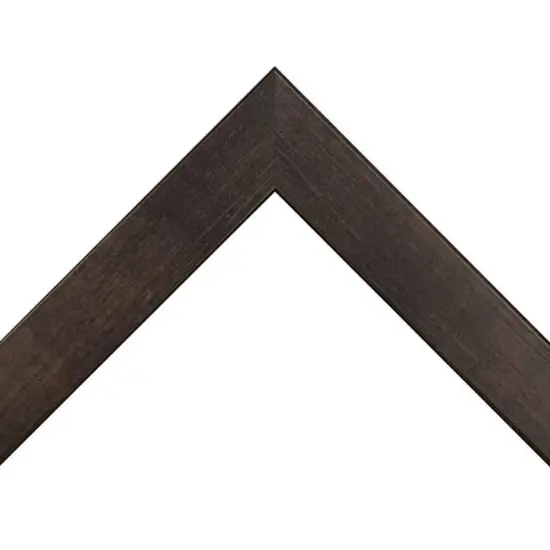 17x22 Picture Frame Bauhaus 125, 1.25" MDF Wood Composite Moulding, Faux Woodgrain Wall Display Frame for Art, Posters, or Photos by wallsthatspeak Espresso Brown {2}