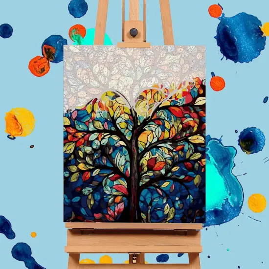Paint by Numbers Kit for Adults- Tree of Life Adult {3}