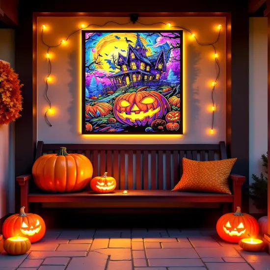 12x16inch - Halloween Diamond Painting Kit {3}