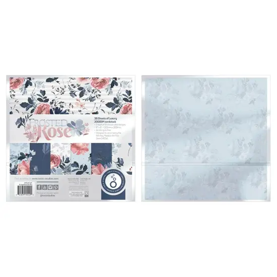 Tonic Studios Art Pad 8"X8"-Frosted Rose {3}