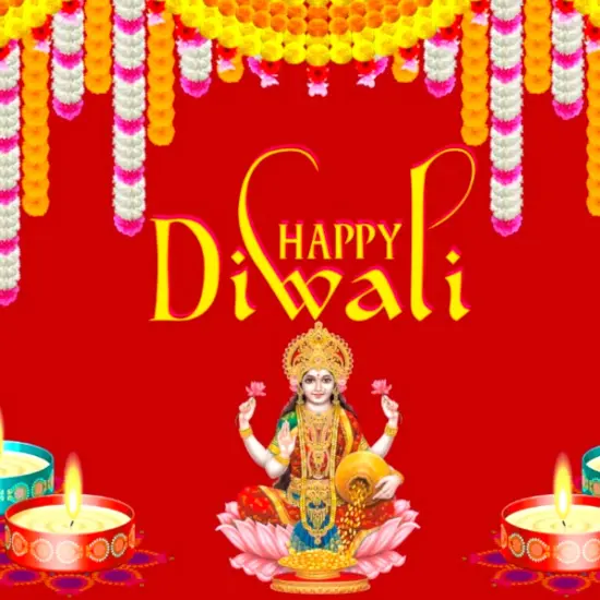 Happy Diwali Banner Indian Traditional Cloth 5x8 Feet Backdrop Indian Diwali Decor Pooja Wall Decor Indian Wall Art Photo Decor Banner Decorative Pooja Cloth Diwali Celebration Blue {6}