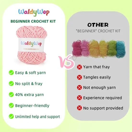 4 Flower Bracelets Knitting Kits {3}