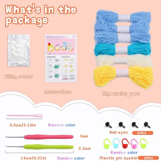 Beginner Animal Crochet Kit {2}