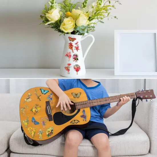 180 Pieces Vintage Fairy Stickers Scrapbook Supplies {4}