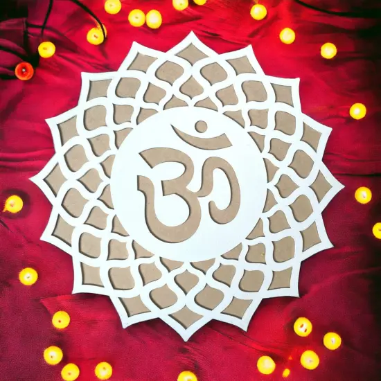 12 Inch Diy Mdf Reusable Rangoli Mat, Rangoli Kit, Rangoli Decorations, Rangoli Stencil, Diwali Rangoli, Rangoli Template, Rangoli Boards {6}