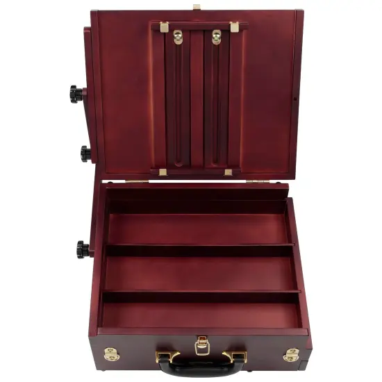 SoHo Urban Artist Pochade Box & Creative Mark Apex Camera Tripod &ndash; Portable Adjustable Paint Easel and Storage Organizer for Plein Air Artists & Photographers {4}