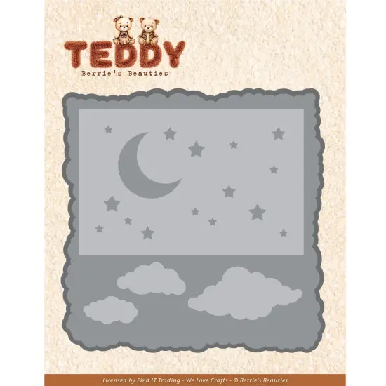 Find It Trading Berries Beauties Die-Teddy And The Moon, Teddy {1}