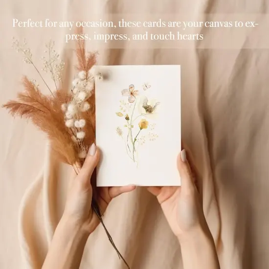 Blank Greeting Cards 4x6 {4}