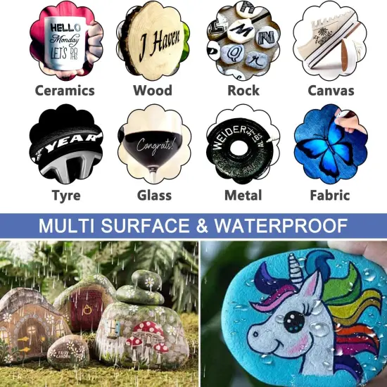 Paint Markers Pens Set, 28 Color {4}