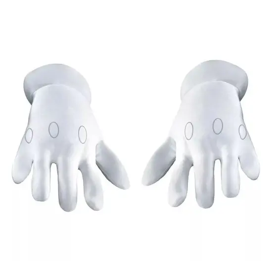 Nintendo Super Mario Brothers Hands Adult Costume Gloves One Size {3}