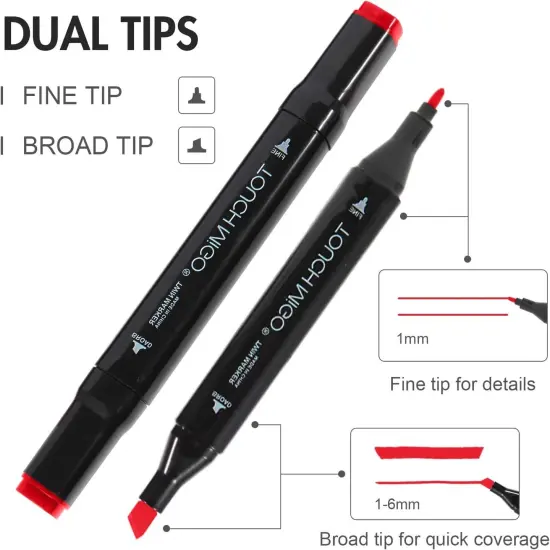 120 Colors Art Markers Pens {4}