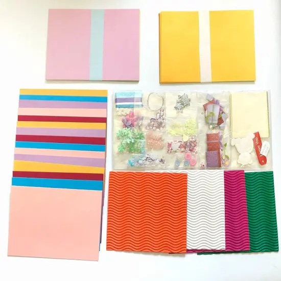 Handmade DIY Greeting Card Kits Includes 15 Blank Cards {2}
