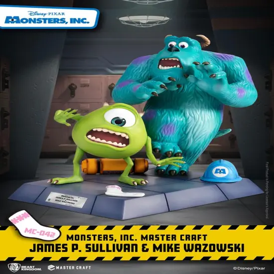 Disney Monster Inc James P. Sullivan and Mike Wazowski Table Top Statue {6}