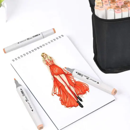 36 Colors Skin Color Markers Dual Tip {5}