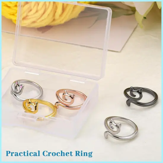 5 Pcs Crochet Ring {3}