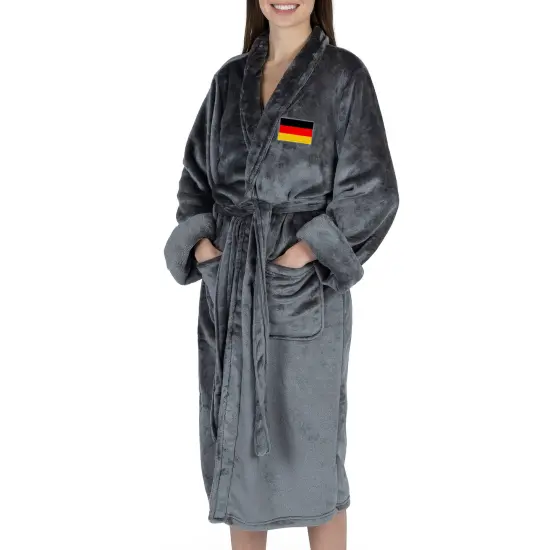 Country Flag Silk Touch Robe Germany {1}