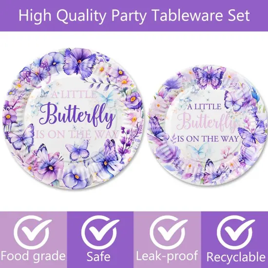 Butterfly Theme Girls Gender Reveal {2}