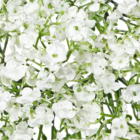 2Pcs Small Artificial Baby Breath Flowers Wreath {3}