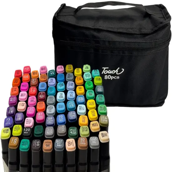 Alcohol Markers Set of 80 {1}