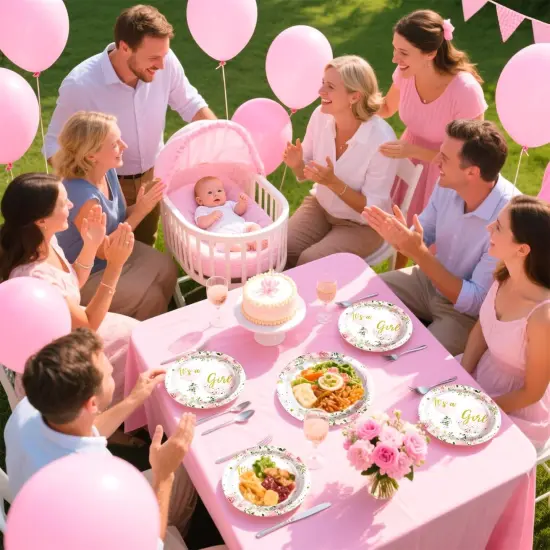 96Pcs Baby Shower Party Decorations {4}