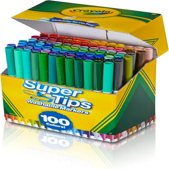 Super Tips Marker Set for Kids (100ct) {2}