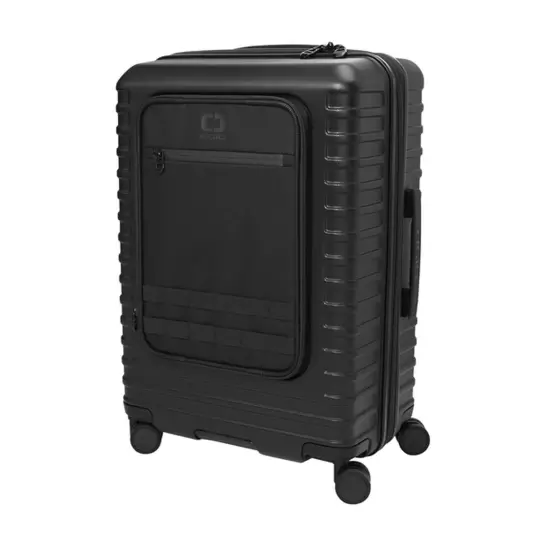 OGIO&reg; Utilitarian Medium Checked Spinner Hard Shell Luggage with Expandable Compartments Blacktop {6}