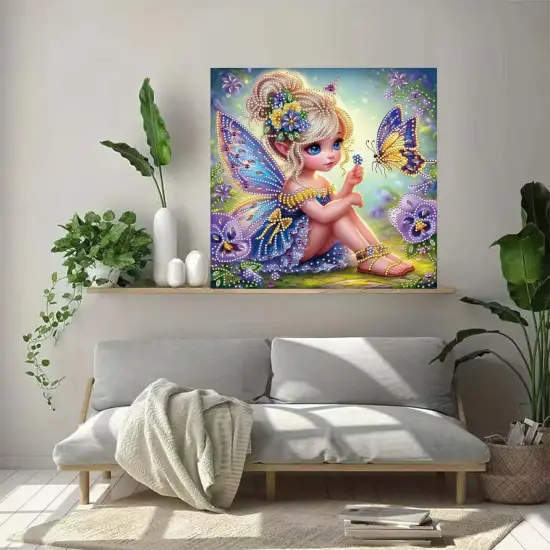 Fairy Special Shape Diamond Art Kits - 5D Diamond Painting Kits {3}
