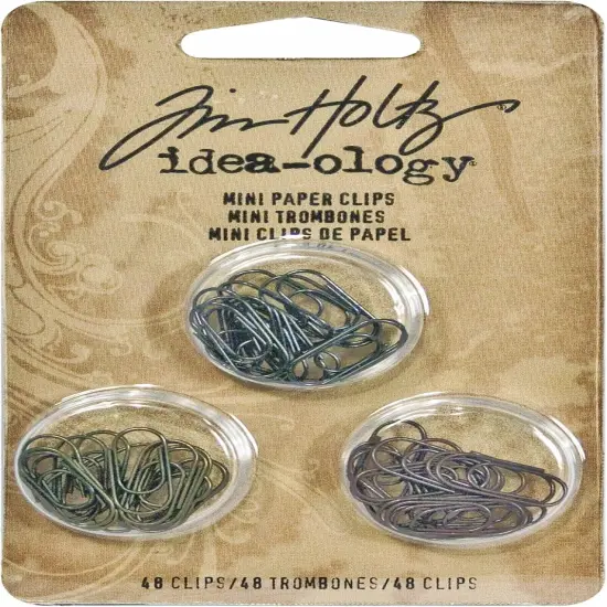Advantus Metal Mini Paper Clips {2}