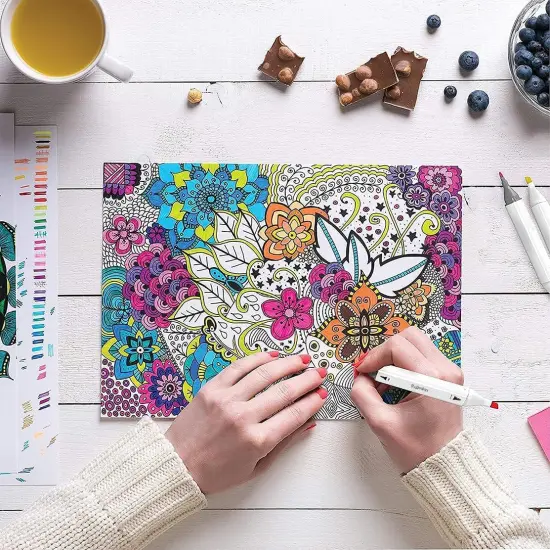 80 Colors Alcohol Markers with Base - Refillable {5}