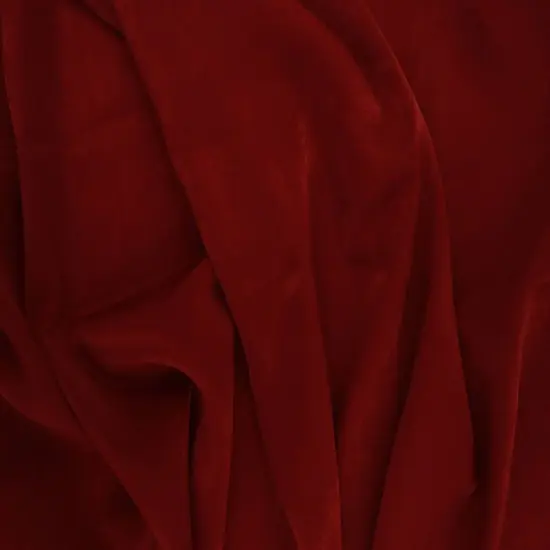 1 Yard 100% Poly Silky Airflow Satin Solid Fabric 57/58 Inches Wide for Apparel and Draping RED {1}
