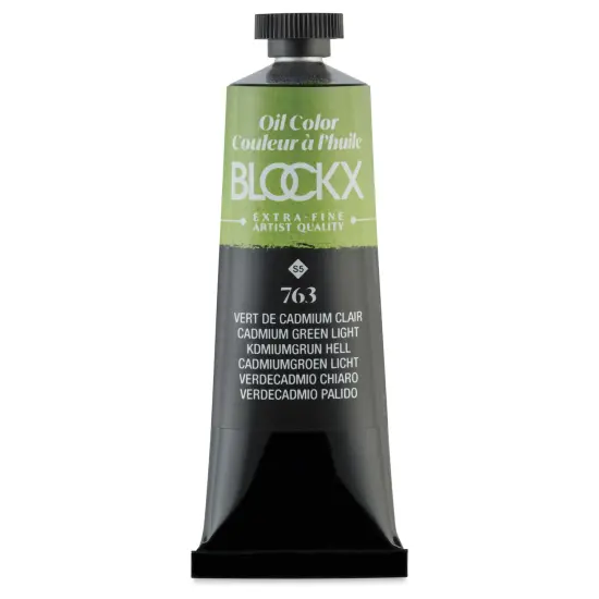 Blockx Artist Oil Color - Cadmium Green Pale, 35 ml tube {1}