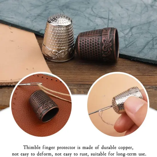 10pcs Sewing Thimble Hand-Working {2}